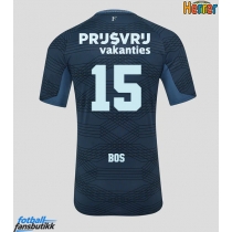 Feyenoord Jordan Bos #15 Bortedrakt 2025-26 Kortermet